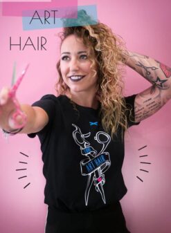 CAMISETA LOVE ART HAIR