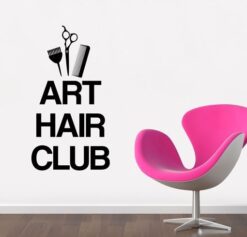 VINILO PELUQUERÍA ART HAIR CLUB