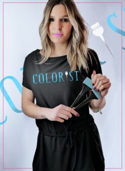 CAMISETA ANTIDECOLORACIÓN COLORISTA