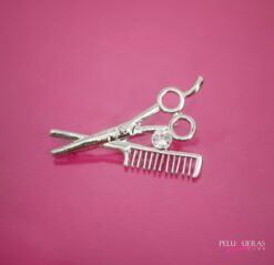 Broche Tijera y Peine
