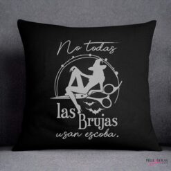 FUNDA DE COJÍN PELUQUERÍA BRUJAS