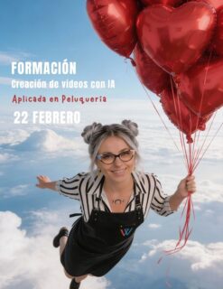 Formación de creación de videos con IA para peluquerías