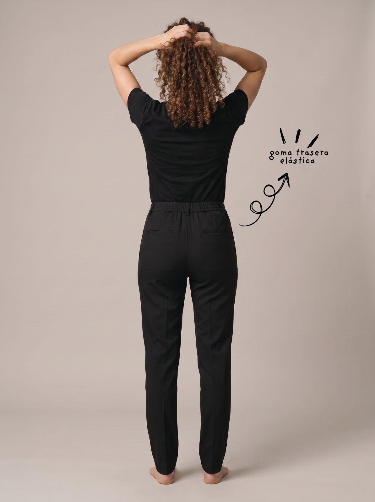 Pantalón peluquería traje Seilor - Imagen 2